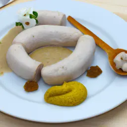 Weißwurst mit Süßem Senf